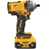 Aku rázový utahovák Dewalt DCF892P2T 18V 1/2" s pojistnou kuličkou,v kufru
