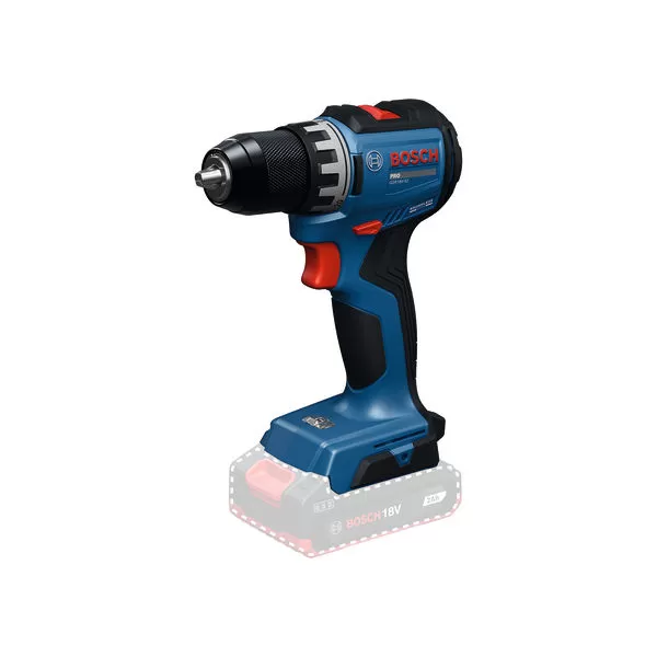 Aku vrtačka Bosch GSR 18V-52 Professional, 2x2,0Ah, L-Case 06019S0025
