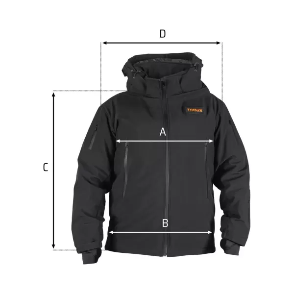 Vyhřívaná bunda 2 v 1 + Powerbanka HJ DualWear-XL SET