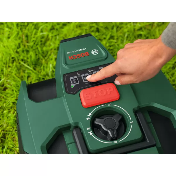 Robotická sekačka na trávu Bosch VISIMOW 18V-200, 06018E1100, 1x5,0Ah