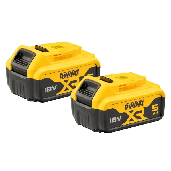 Akumulátor 18V/5,0Ah Dewalt DCB184P2 (2ks v balení)