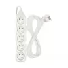 Kabel prodlužovací 5 zásuvky 5m EMOS P0515, PVC, 230V 1 mm2