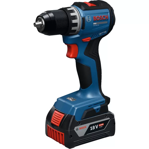 Aku vrtačka Bosch GSR 18V-52 Professional, 1x4,0Ah, 1x2,0Ah, L-Boxx 06019S0024