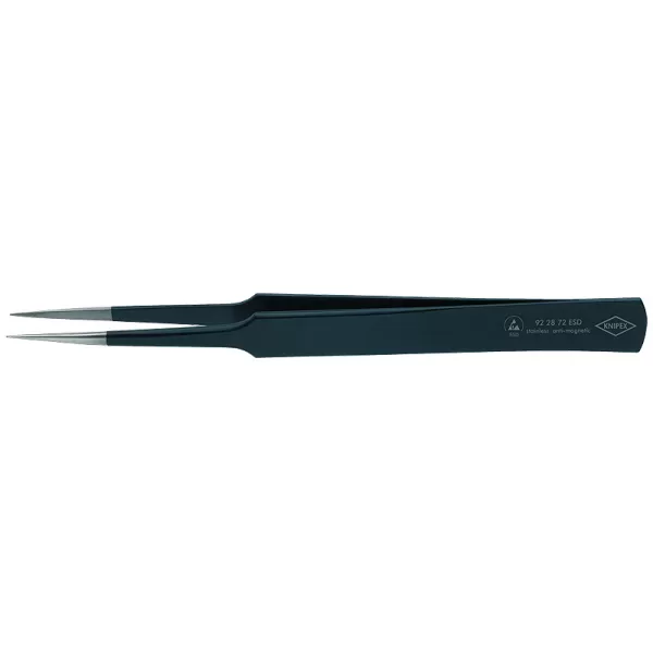Pinzeta přesná, jehlová, ESD, Knipex