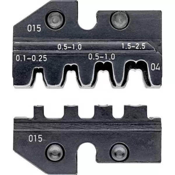 Lisovací profil pro neizolované otevřené konektory 2,8 + 4,8 mm