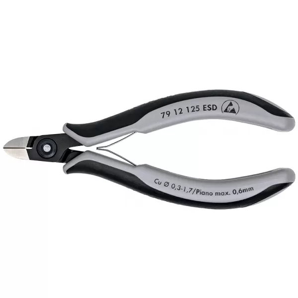 Kleště štípací boční, přesné ESD, Knipex