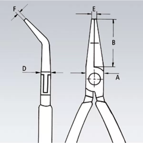 Kleště pro elektroniku - přidržovací, Knipex