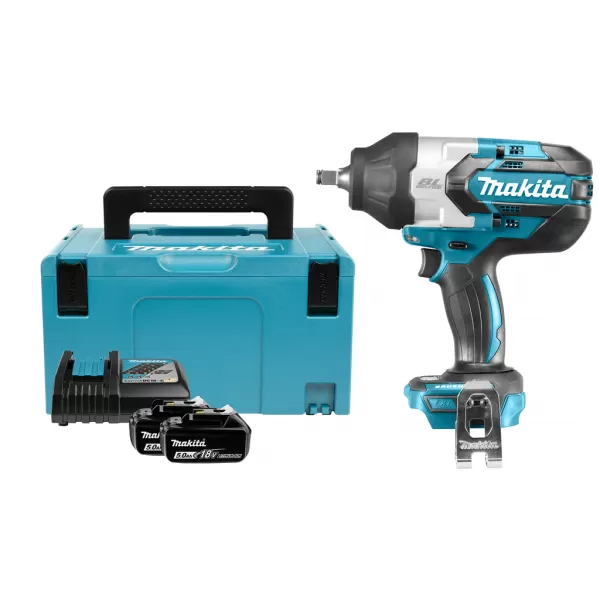 Aku rázový utahovák Makita DTW1002RTJ 18 V/5,0 Ah, 1/2", 1200Nm