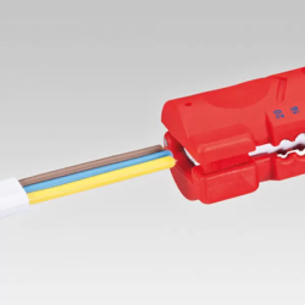 Odizolovací nástroj pro kabely plochého a kruhového průřezu 125 mm Knipex