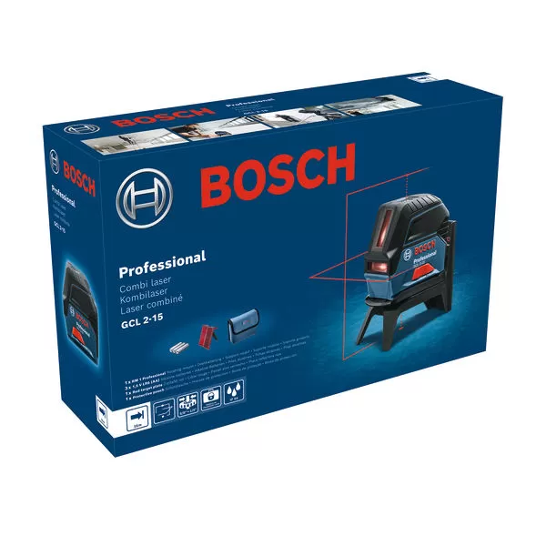 Křížový laser Bosch Kombi GCL 2-15 G Professional 0601066J00