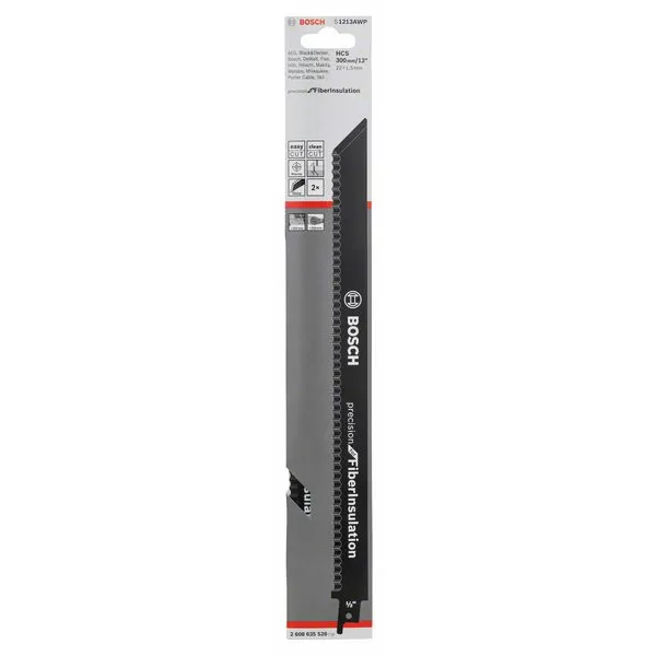 Sada pilek Bosch S 1213 AWP Precision for FiberInsulatio