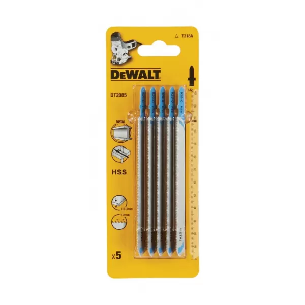 Sada pilek DeWALT DT2085- /bal.5ks/