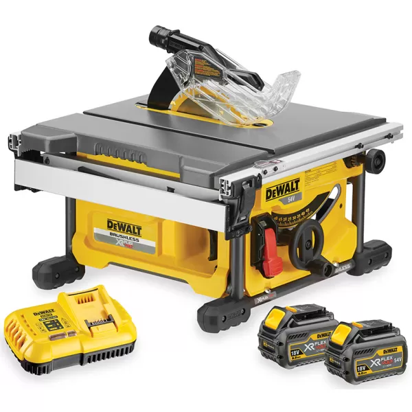 Stolní pila DeWALT DCS7485T2, 54 V 210 mm, 2x aku 6,0Ah