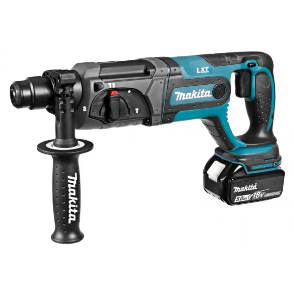 Aku kombinované kladivo Makita DHR241RTJ Li-ion 18V/5,0 Ah, systainer