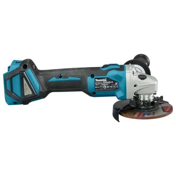 Aku úhlová bruska s regulací Makita DGA511Z 125mm 18V - solo