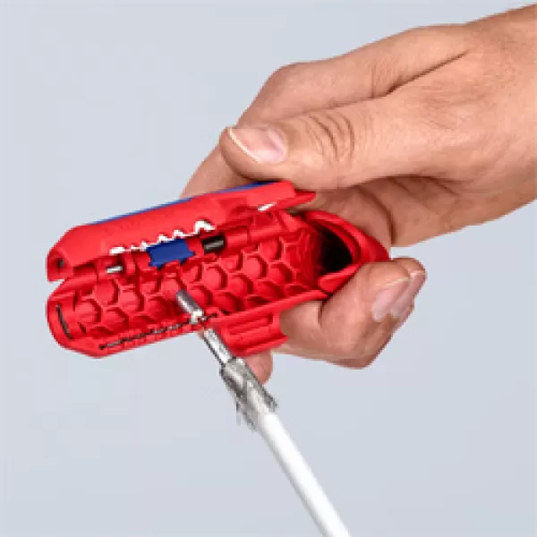 Univerzální odizolovací nástroj pro leváky 135 mm Knipex ErgoStrip®