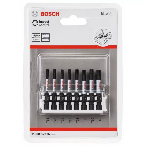 Sada šroubovacích bitů Bosch Impact Control