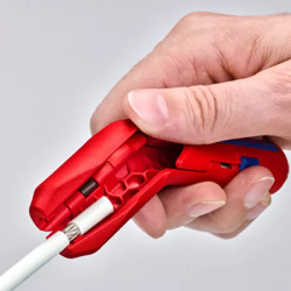 Univerzální odizolovací nástroj pro leváky 135 mm Knipex ErgoStrip®