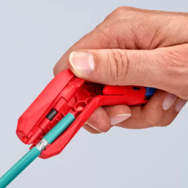 Univerzální odizolovací nástroj pro leváky 135 mm Knipex ErgoStrip®