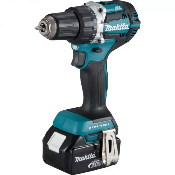 Aku vrtačka s příklepem DHP484RFJ Li-ion 18V/3,0 Ah