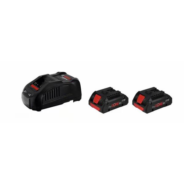 Sada akumulátorů a nabíječky Bosch Professional ProCORE 2x 18V/4,0Ah 1600A016GF