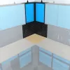 Rohový set nábytku - modul Güde 3 díly