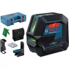 Laser křížový Bosch GCL 2-50 G+RMN10, kufr, taška Professional 0601066M02