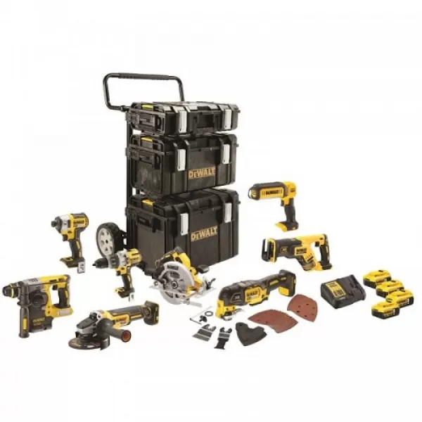 Aku sada kombo nářadí 18V Dewalt DCK853P4