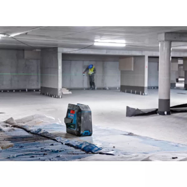 Laser křížový Bosch GCL 2-50 G+RMN10, kufr, taška Professional 0601066M02