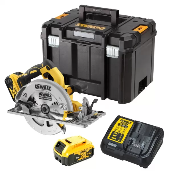 Aku okružní pila Dewalt DCS572P2 18V 5,0Ah