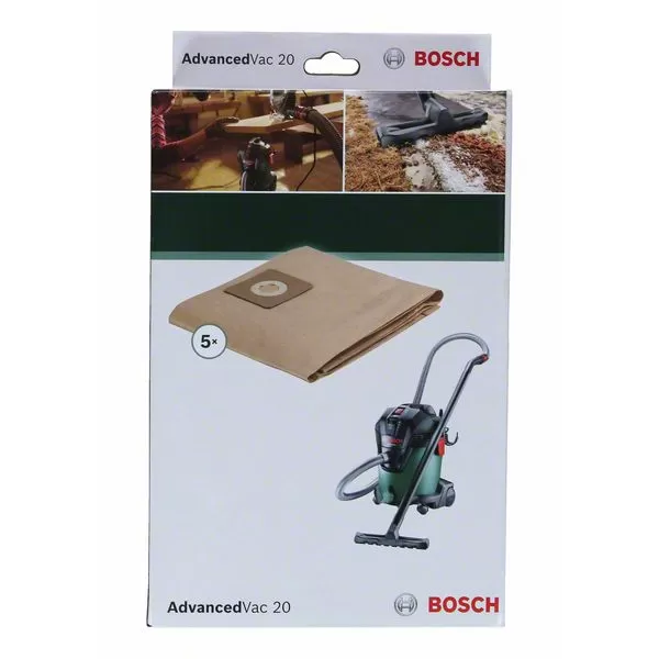 Papírový sáček na prach pro Bosch AdvancedVac 20 /bal. 5ks /