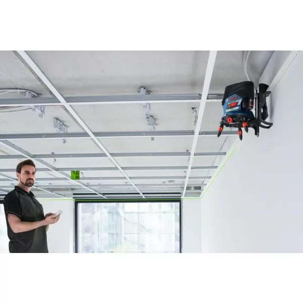 Laser křížový Bosch GCL 2-50 CG+RM2 Professional +12VBat+L-boxx136 0601066H00