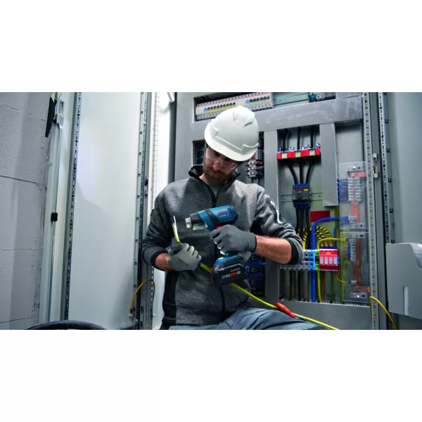Aku horkovzdušná pistole Bosch GHG 18V-50 + kufr, solo Professional 06012A6501