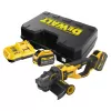 Aku úhlová bruska DeWalt DCG460X2, 54V, XR FLEXVOLT, 230mm, 2x9,0Ah