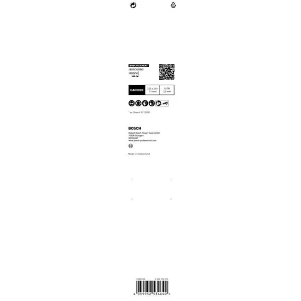 Pilový list S 1155 HHM EXPERT Medium-Thick Tough Metal Bosch /bal.1ks