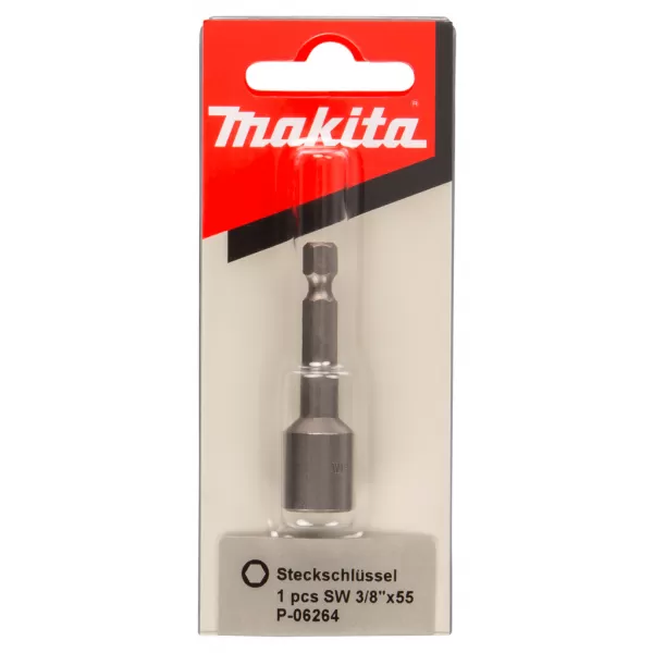 Klíč nástrčný stopkový 3/8" stopka 1/4" Makita