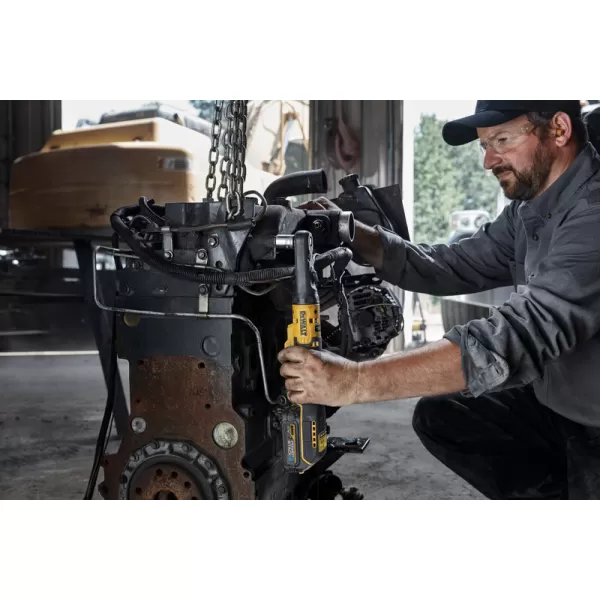 Aku ráčna DeWalt DCF510N 18V s 3/8’’+ 1/2” s čtvercovou výměnnou hlavou