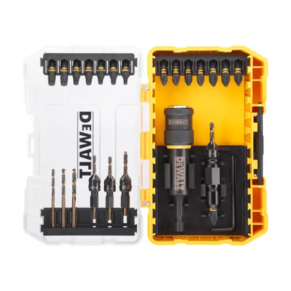 Sada záhlubníků DeWalt DT70779T 8ks