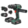 Aku příklepová vrtačka Bosch AdvancedImpact 18V-80 Quicksnap (2x 2,5 Ah) + AL18V-44 (Set - 3 násta