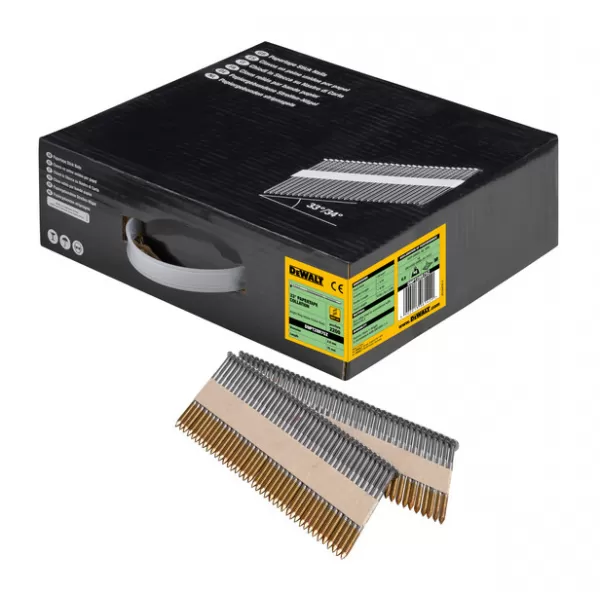 Páskované hřebíky 2,8 x 75 mm, konvexní, 2200 ks DeWalt pro DCN690 a DCN692