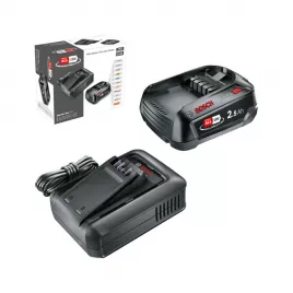 Nabíječka + akumulátor Bosch Starter Set 18V (1 x 2.5Ah + AL 18V-44)