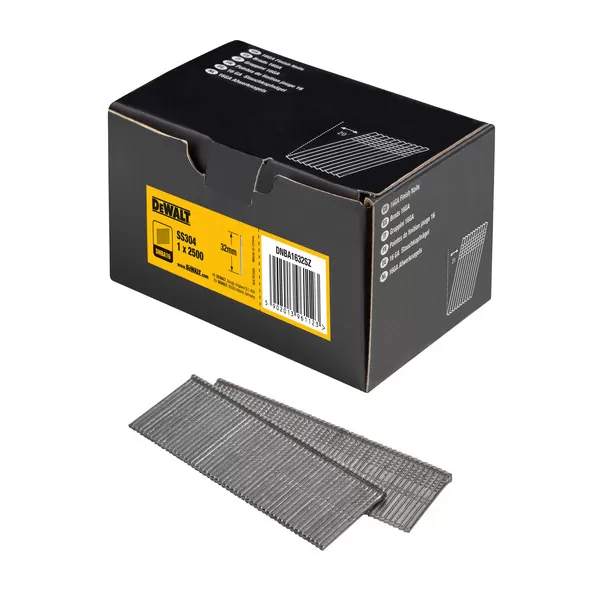 Nerezové hřebíky 32 mm DeWalt pro DCN660