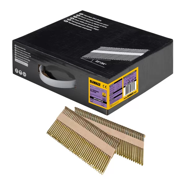 Páskované hřebíky 3,1 x 90 mm, konvex. Galvan. 2200 ks DeWalt pro DCN690 a DCN692