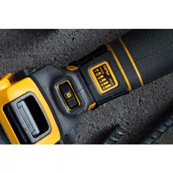 Bruska úhlová aku Dewalt DCG416VSN 18 V XR 125 mm solo, s regulací