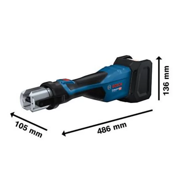 Aku lisovací kleště Bosch GPT 18V-32 Professional solo