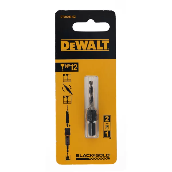 Vodicí vrták DeWalt DT70793 (3,17 mm) se záhlubníkem pro šrouby o průměru 6mm