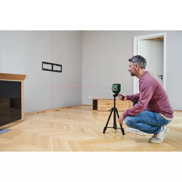 Křížový laser + stativ Bosch UniversalLevel 2 UNI (Carton) + stativ 0603663F01