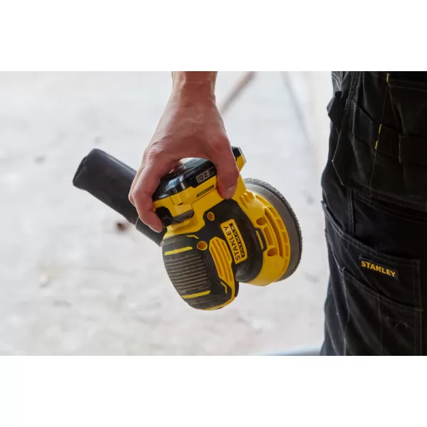 Aku excentrická bruska Stanley FATMAX® SFMCW220D1S, V20, 1 x 2.0 Ah
