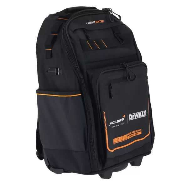 Batoh s kolečky DeWalt McLaren DWST60101-9, teleskopická rukojeť