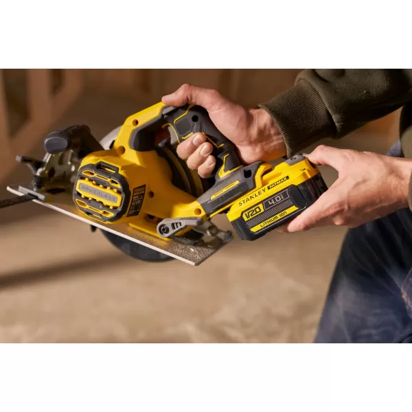 Aku okružní pila Stanley FATMAX® SFMCS550B, 190 mm bez baterie a nabíječky 18 V